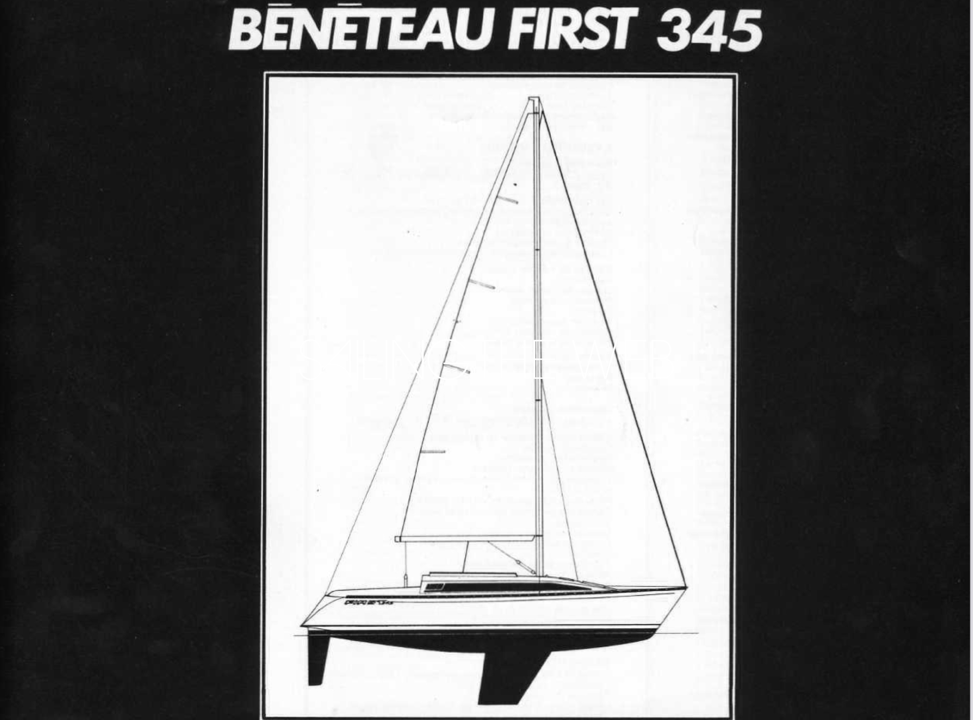 beneteau first 345 sailboatdata